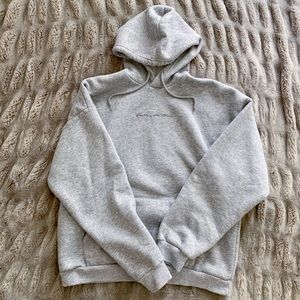 PrettyLittleThing women’s grey hoodie | size M